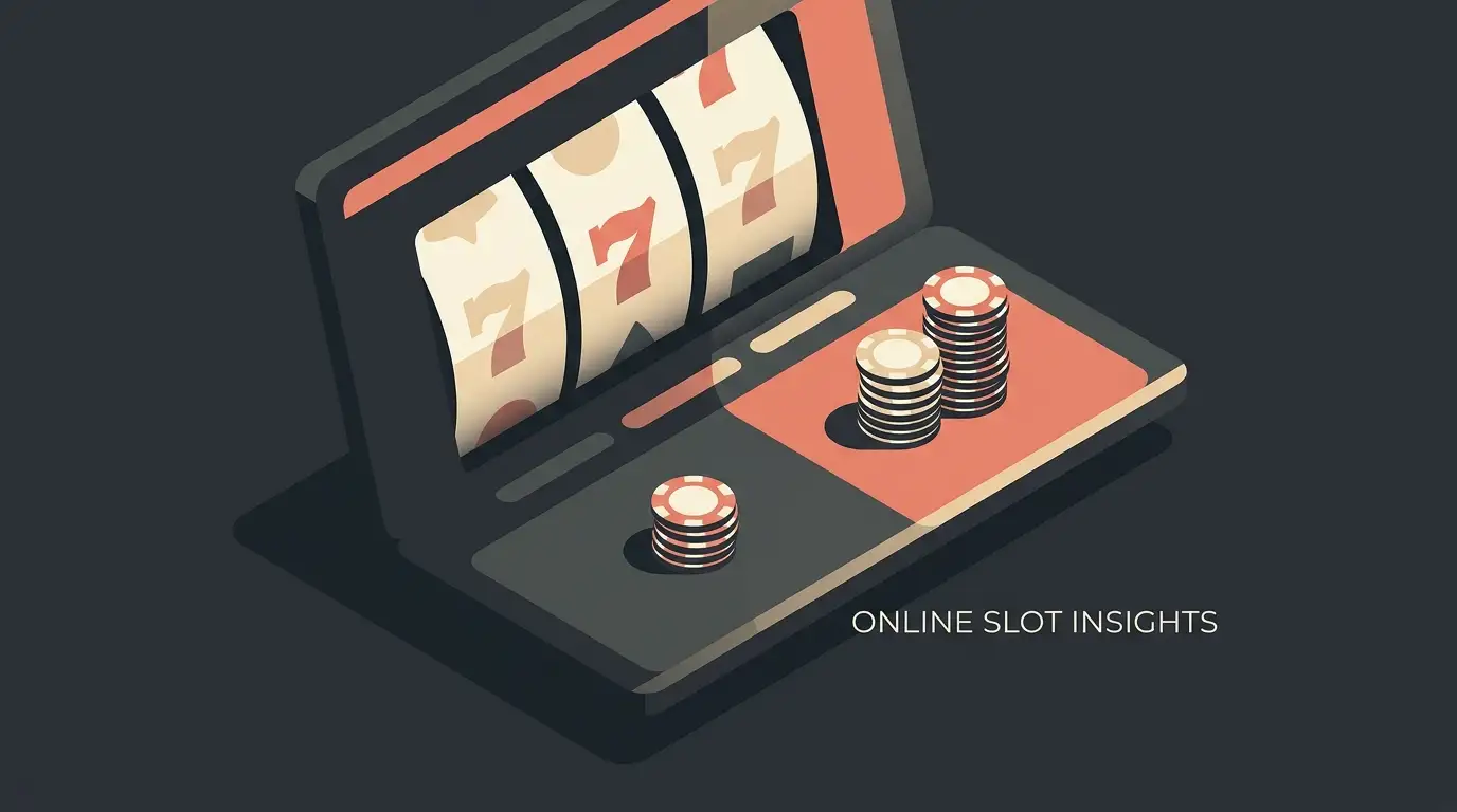 Editorial illustration representing online slots and age-banded stake limits